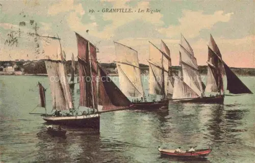 AK / Ansichtskarte GRANVILLE 50 Manche Les Regates