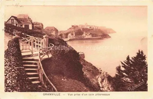 AK / Ansichtskarte GRANVILLE 50 Manche Vue prise d'un coin pittoresque