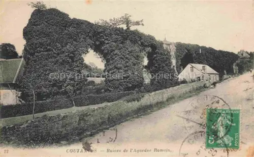 AK / Ansichtskarte Coutances 50 Manche Ruines de l'Aqueduc Romain