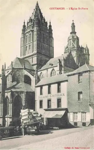 AK / Ansichtskarte Coutances 50 Manche Eglise St Pierre