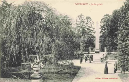 AK / Ansichtskarte Coutances 50 Manche Jardin public