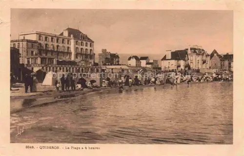 AK / Ansichtskarte QUIBERON Lorient 56 Morbihan La Plage a 4 heures