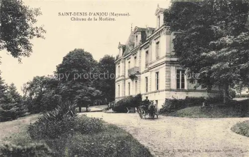 AK / Ansichtskarte Saint-Denis-d Anjou Chateau de la Moliere