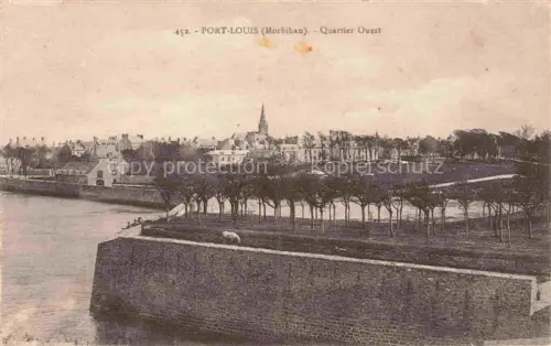 AK / Ansichtskarte Port-Louis Lorient 56 Morbihan Quartier Ouest