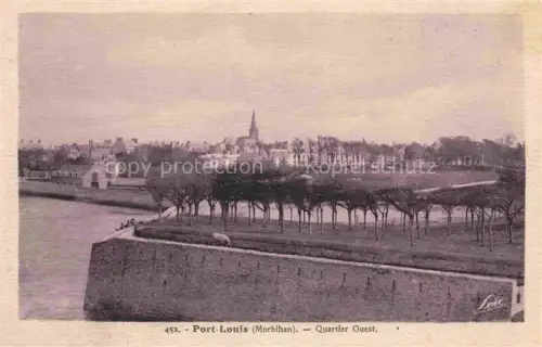 AK / Ansichtskarte Port-Louis Lorient 56 Morbihan Quartier Ouest