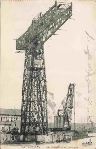 AK / Ansichtskarte LORIENT 56 Morbihan La nouvelle Grue electrique