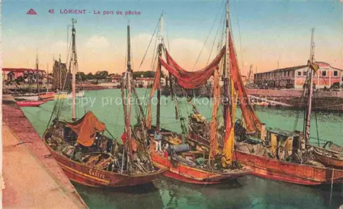 AK / Ansichtskarte LORIENT 56 Morbihan La Port de peche