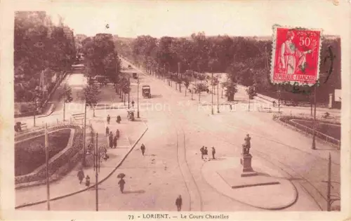 AK / Ansichtskarte LORIENT 56 Morbihan Le Cours Chazelles