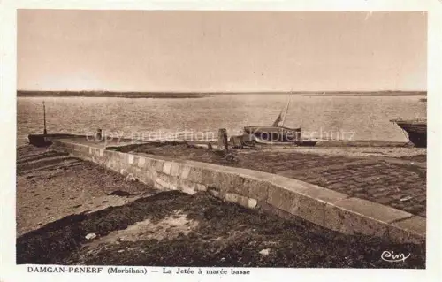 AK / Ansichtskarte Penerf-Damgan VANNES 56 Morbihan La Jetee a maree basse