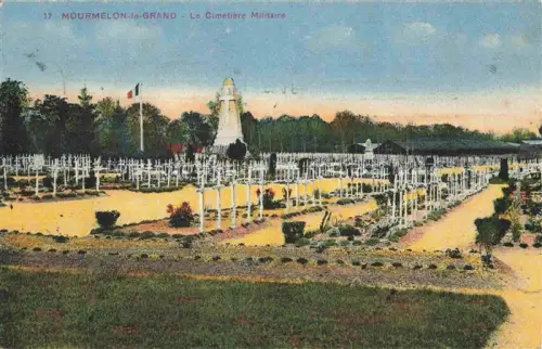 AK / Ansichtskarte Mourmelon Camp de Mourmelon 51 Marne Le Cimetiere Militaire