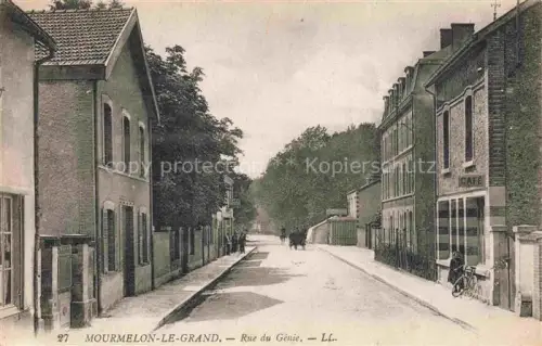 AK / Ansichtskarte Mourmelon Camp de Mourmelon 51 Marne Rue du Genie