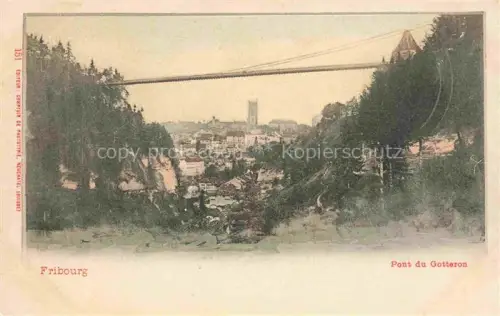 AK / Ansichtskarte FRIBOURG  FR Pont du Gotteron