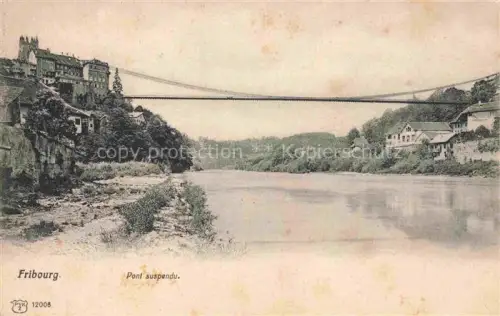 AK / Ansichtskarte FRIBOURG  FR Port suspendu