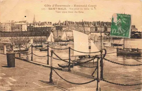AK / Ansichtskarte SAINT-MALO ST-MALO 35 Vue prise du Mole