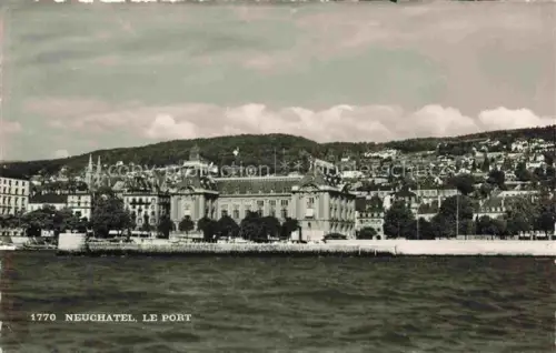 AK / Ansichtskarte Neuchatel NE Le Port