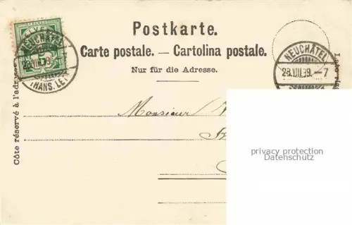 AK / Ansichtskarte Neuchatel NE Evole