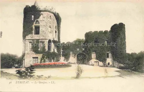 AK / Ansichtskarte ETRETAT LE HAVRE 76 Seine-Maritime Le Donjon