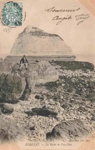 AK / Ansichtskarte ETRETAT LE HAVRE 76 Seine-Maritime La Roche de Vau Dieu