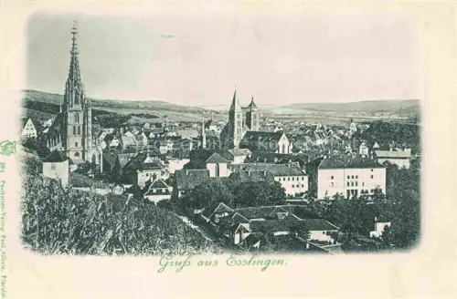 AK / Ansichtskarte EssLINGEN  Neckar Stadtblick