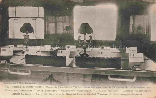 AK / Ansichtskarte Foret de Compiegne 60 Oise Wagon de l'Armistice