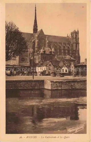AK / Ansichtskarte AMIENS 80 Somme La Cathedrale et les Quais