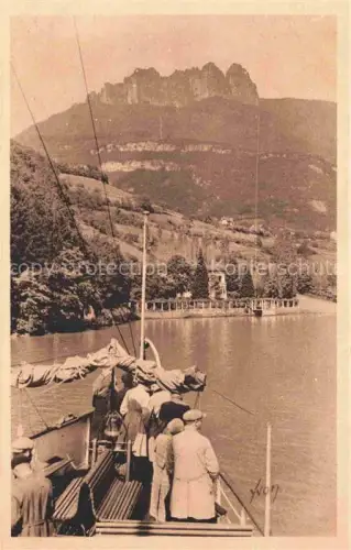 AK / Ansichtskarte ANNECY 74 Haute-Savoie Promenade vers Talloires