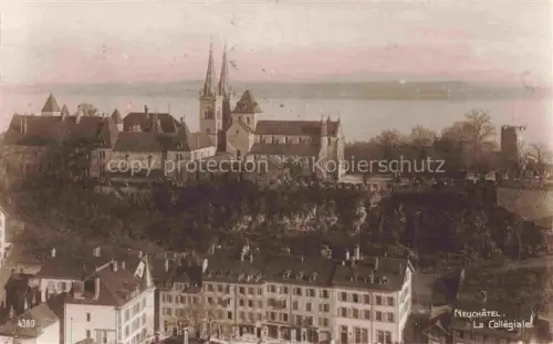 AK / Ansichtskarte Neuchatel NE La Collegiate