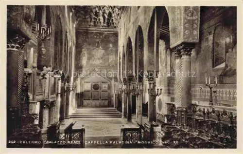 AK / Ansichtskarte PALERMO  Sicilia IT Palazzo Reale Cappella Palatina Mosaico 