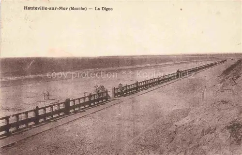 AK / Ansichtskarte Hauteville-sur-Mer Coutances 50 Manche La Digue
