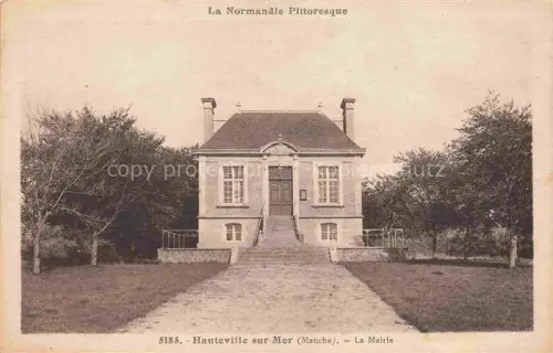 AK / Ansichtskarte Hauteville-sur-Mer Coutances 50 Manche La Mairie