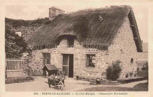 AK / Ansichtskarte Donville-les-Bains Avranches 50 Manche Le Clos Margot Chaumiere Normande