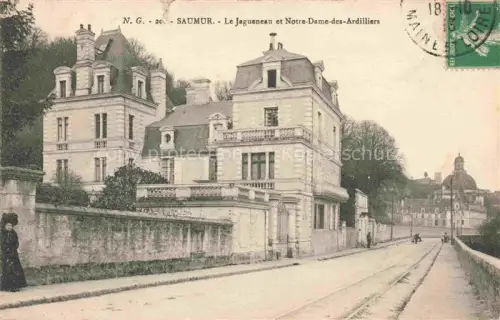 AK / Ansichtskarte Saumur 49 Maine-et-Loire Le Jagueneau et Notre Dame des Ardilliers
