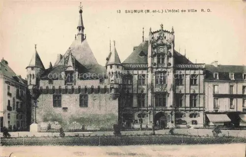 AK / Ansichtskarte Saumur 49 Maine-et-Loire Hotel de Ville