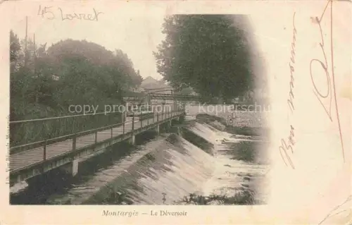 AK / Ansichtskarte MONTARGIS 45 Loiret Le Deversoir