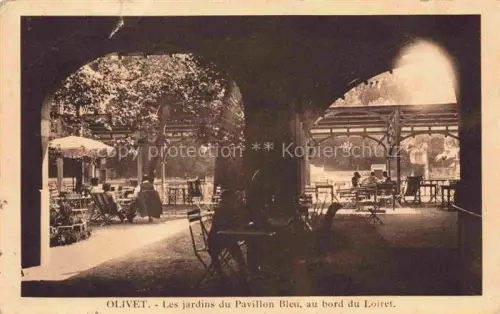 AK / Ansichtskarte Olivet  ORLEANS 45 Loiret Les jardins du Pavillon Bleu au bord du Loiret