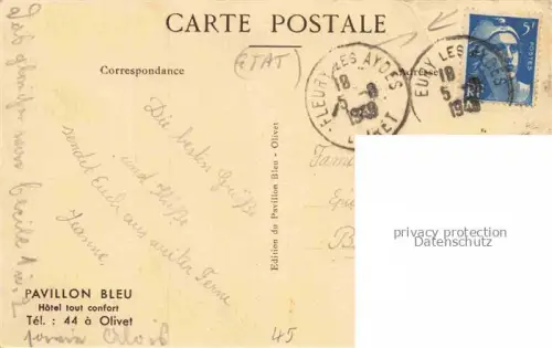 AK / Ansichtskarte Olivet  ORLEANS 45 Loiret Les jardins du Pavillon Bleu au bord du Loiret