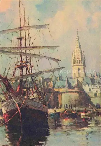 AK / Ansichtskarte SAINT-MALO ST-MALO 35 Le port