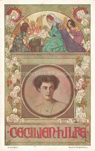AK / Ansichtskarte Adel Preussen Monarchie Cecilia Engel