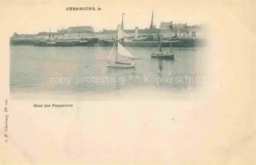 AK / Ansichtskarte CHERBOURG-Octeville 50 Manche Quai des Paquebots