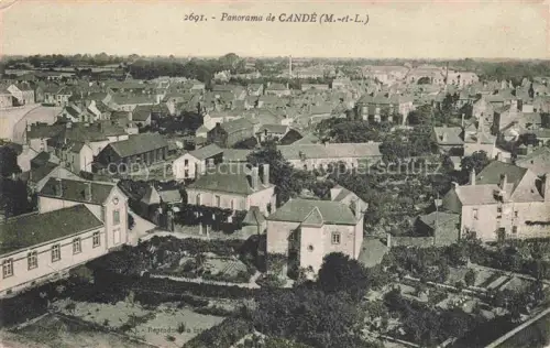 AK / Ansichtskarte Cande SEGRE 49 Maine-et-Loire Vue générale