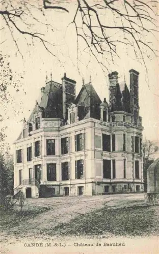 AK / Ansichtskarte Cande SEGRE 49 Maine-et-Loire Château de Beaulieu