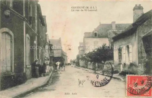 AK / Ansichtskarte Contigne SEGRE 49 Maine-et-Loire Rue de St. Laurent