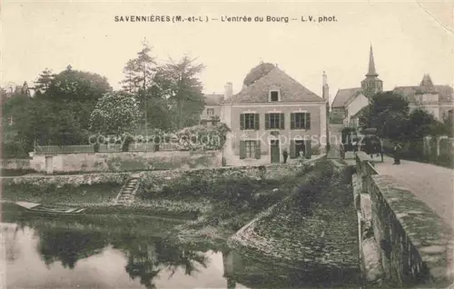 AK / Ansichtskarte Savennieres ANGERS 49 Maine-et-Loire Entrée du Bourg