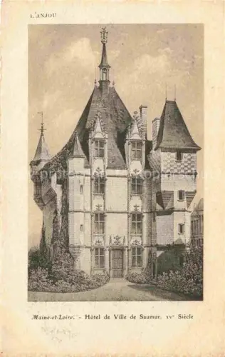 AK / Ansichtskarte Saumur 49 Maine-et-Loire Hôtel de Ville