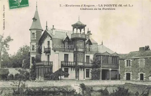 AK / Ansichtskarte La Pointe-Bouchemaine ANGERS 49 Maine-et-Loire Château de la Perrière