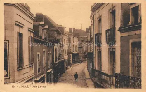 AK / Ansichtskarte Segre 49 Maine-et-Loire Rue Pasteur