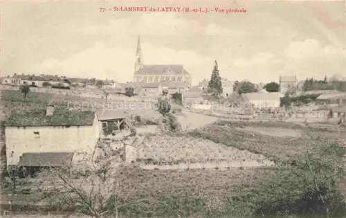 AK / Ansichtskarte St-Lambert-du-Lattay ANGERS 49 Maine-et-Loire Vue générale
