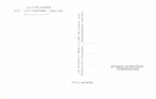 AK / Ansichtskarte Cap d Antibes 06 Alpes-Maritimes Eden Roc Piscine
