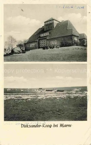 AK / Ansichtskarte Marne  Holstein Dieksander-Koog