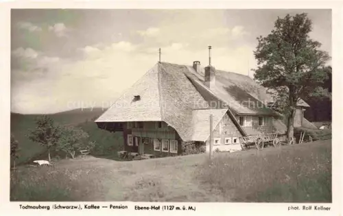 AK / Ansichtskarte Todtnauberg Kaffee Pension Ebene-Hof im Schwarzwald